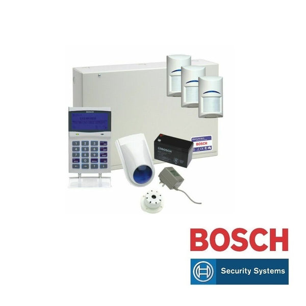 BOSCH 6000 Series Alarm Kit With Code Pad 3 PIR Sensor TEG