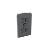 CLIPSAL Iconic Switch Series Anthracite Skin Only