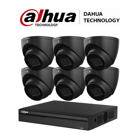 DaHua 8CH 6MP Turret Kit 6 Cameras