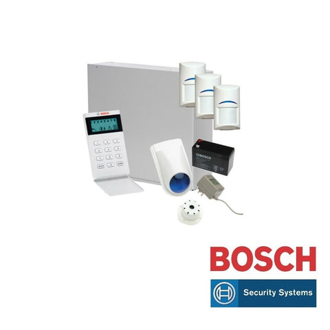 BOSCH 3000 Series Alarm Kit With Code Pad & 3 PIR Sensor