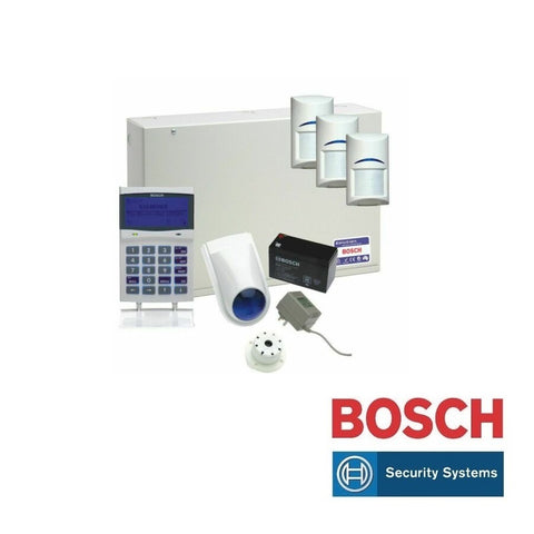 BOSCH 6000 Series Alarm Kit With Code Pad & 3 PIR Sensor