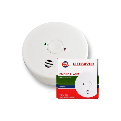 PSA Lifesaver 6000 Photoelectric Smoke Alarm