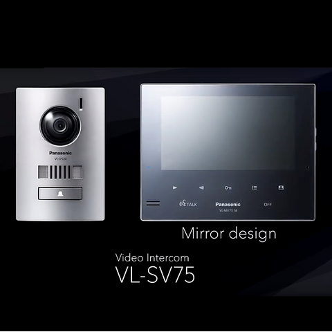 Panasonic Video Intercom Kit VL-SV75AZ Mirror